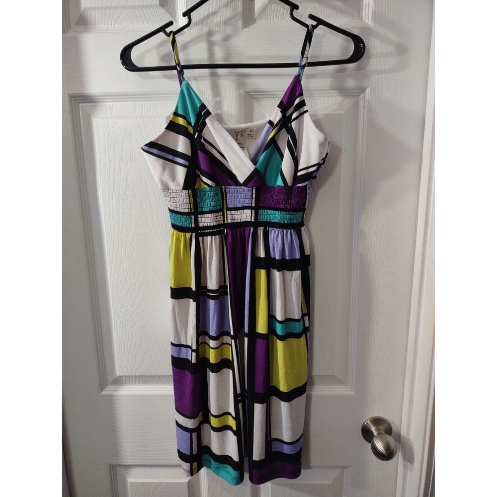 Emma & Michele Dress Size S Multicolor Sleeveless